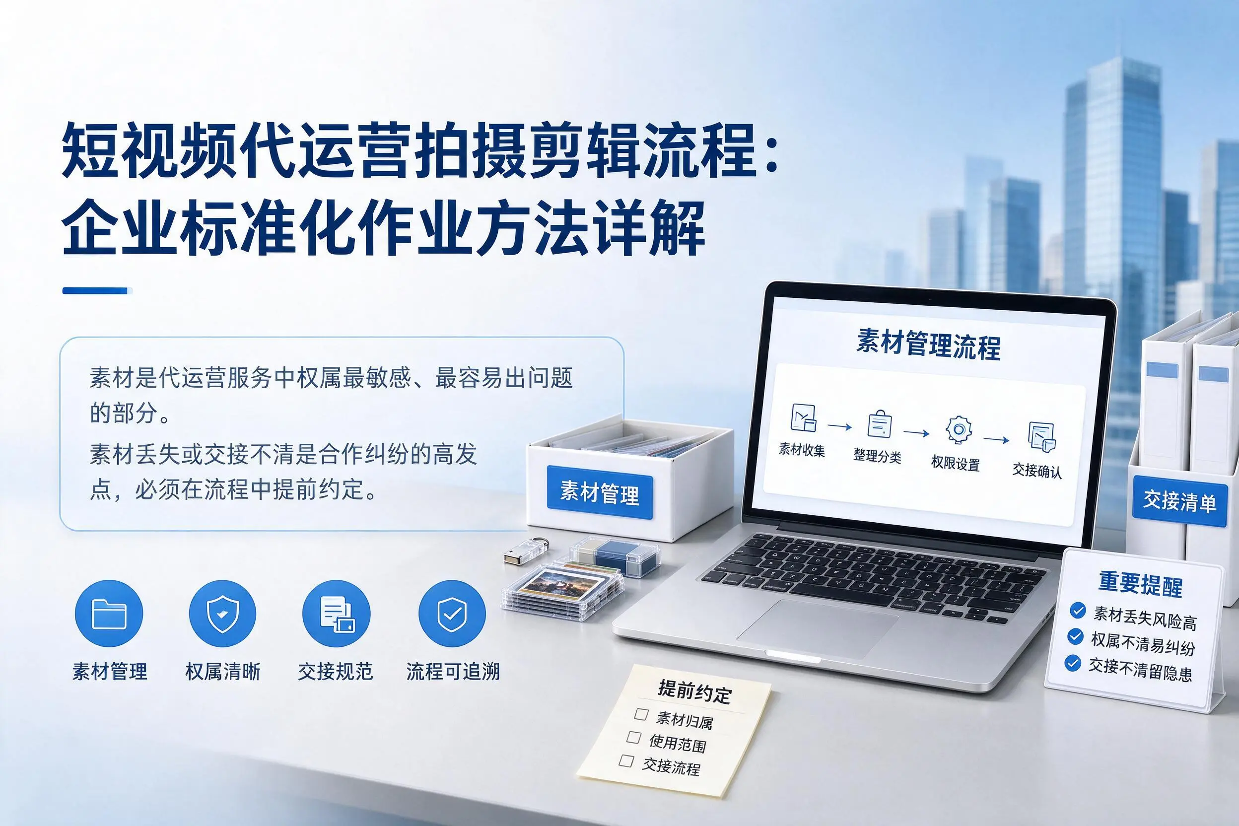 短视频代运营拍摄剪辑流程：海南企业标准化作业方法详解